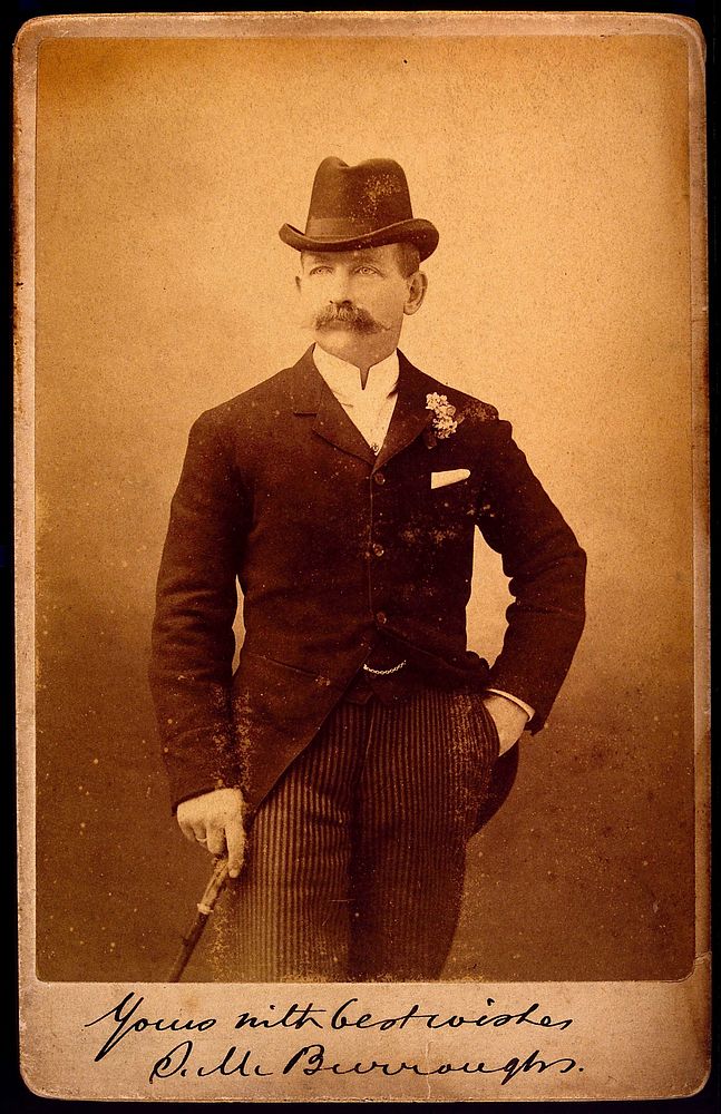 Silas Mainville Burroughs. Photograph, ca. 1885.