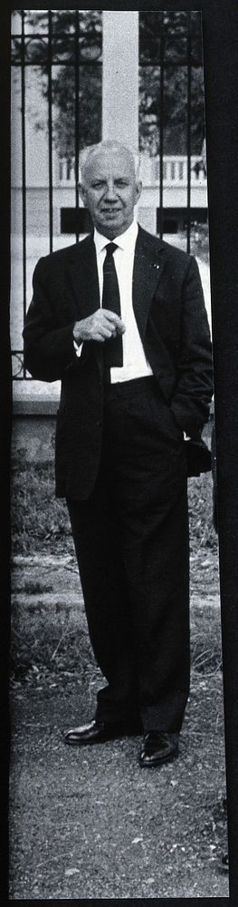 Marcel Vaucel. Photograph by L.J. Bruce-Chwatt.