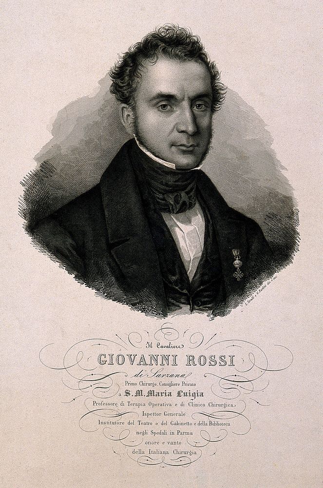 Giovanni Rossi. Line engraving by G. Nardini after L. Sivalli.