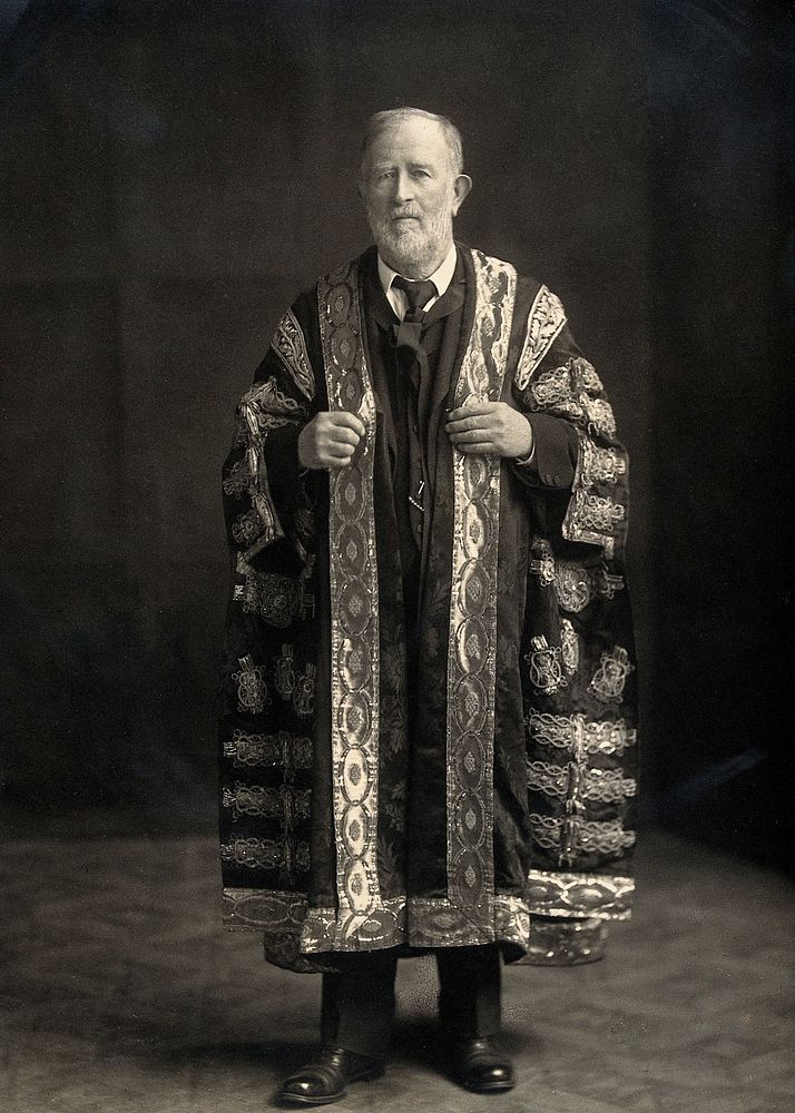 Sir Norman Moore. Photograph by Elliott & Fry.