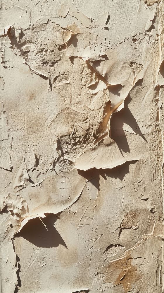 Beige with some paint on it wall outdoors plaster.