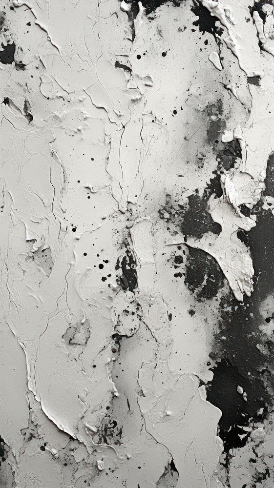 Black and white abstract pattern with some paint on it rough backgrounds splattered.