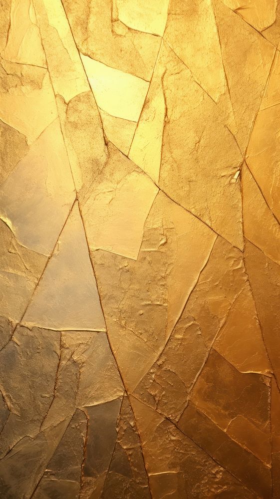 Gold geometric abstract pattern texture.