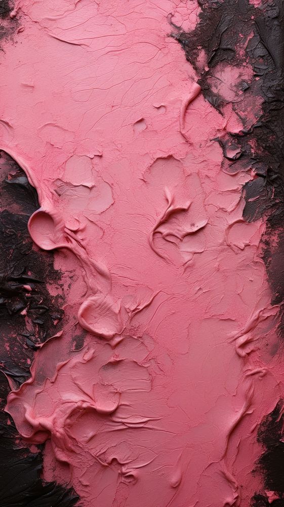 Pink and black paint backgrounds splattered.