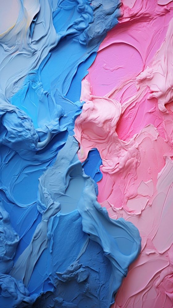 Pink and blue paint backgrounds creativity.