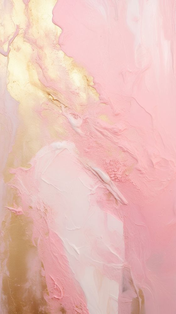Pink and gold painting backgrounds abstract.