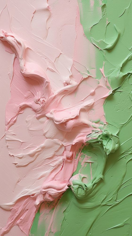 Pink and green paint art backgrounds.
