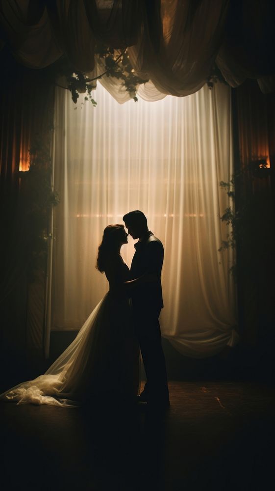 Wedding photography lighting curtain.