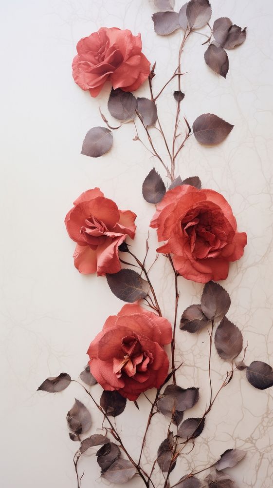 Climbing rose wallpaper flower plant petal.