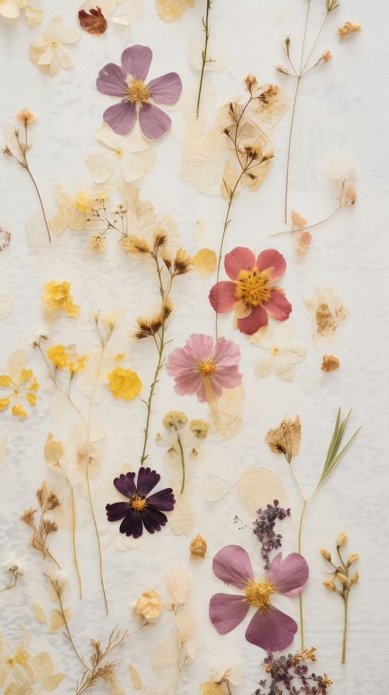 Spring flowers wallpaper backgrounds pattern petal.