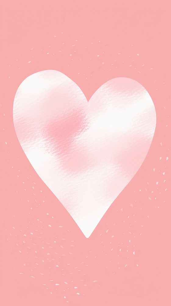 Cute heart illustration backgrounds pink pink background.