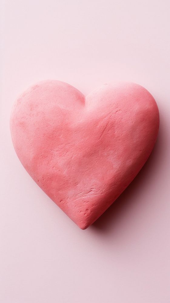 Pink heart produce symbol candy.