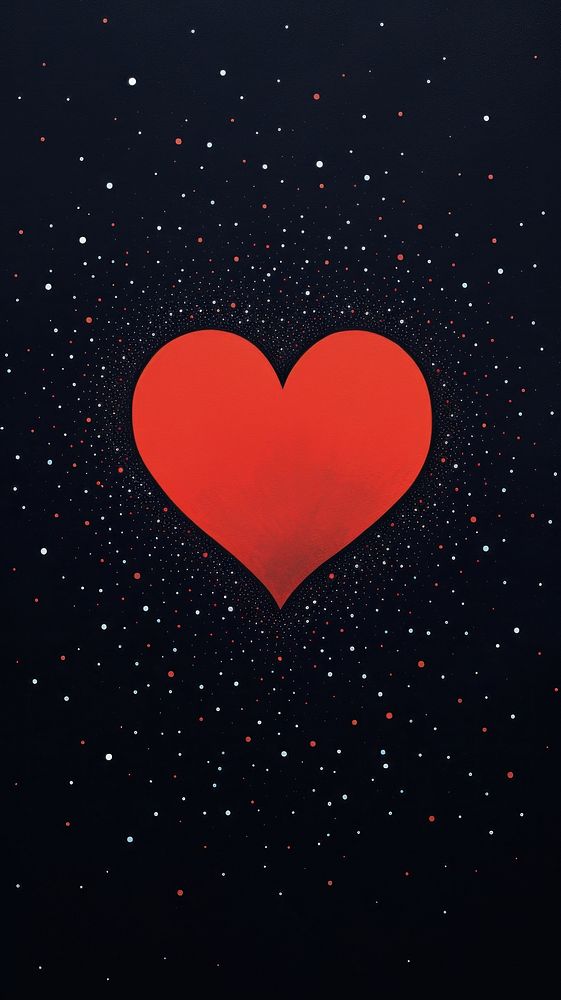 Heart and dark space illuminated backgrounds astronomy.
