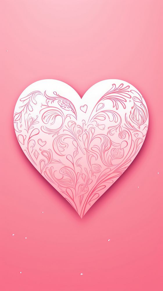 Pink heart pink background celebration accessories.