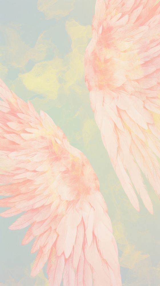 Angel wings craft collage backgrounds archangel abstract.