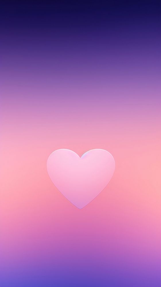 Aesthetic heart gradient wallpaper abstract shape backgrounds.
