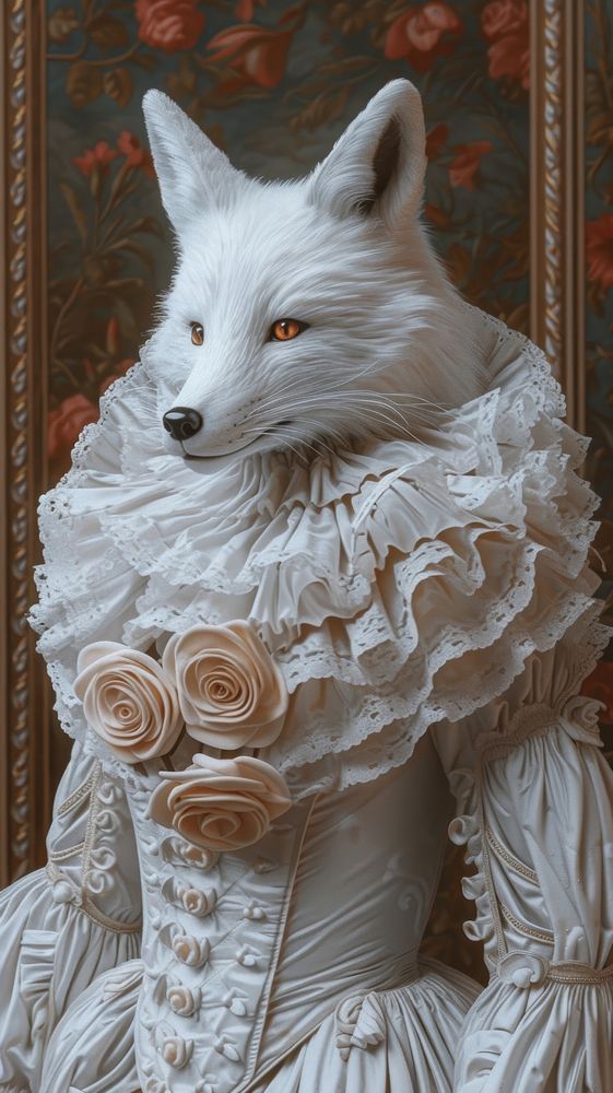 Animal fox portrait mammal.