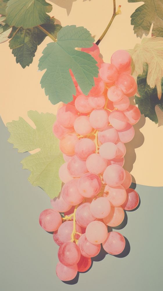Grapes plant food vine.