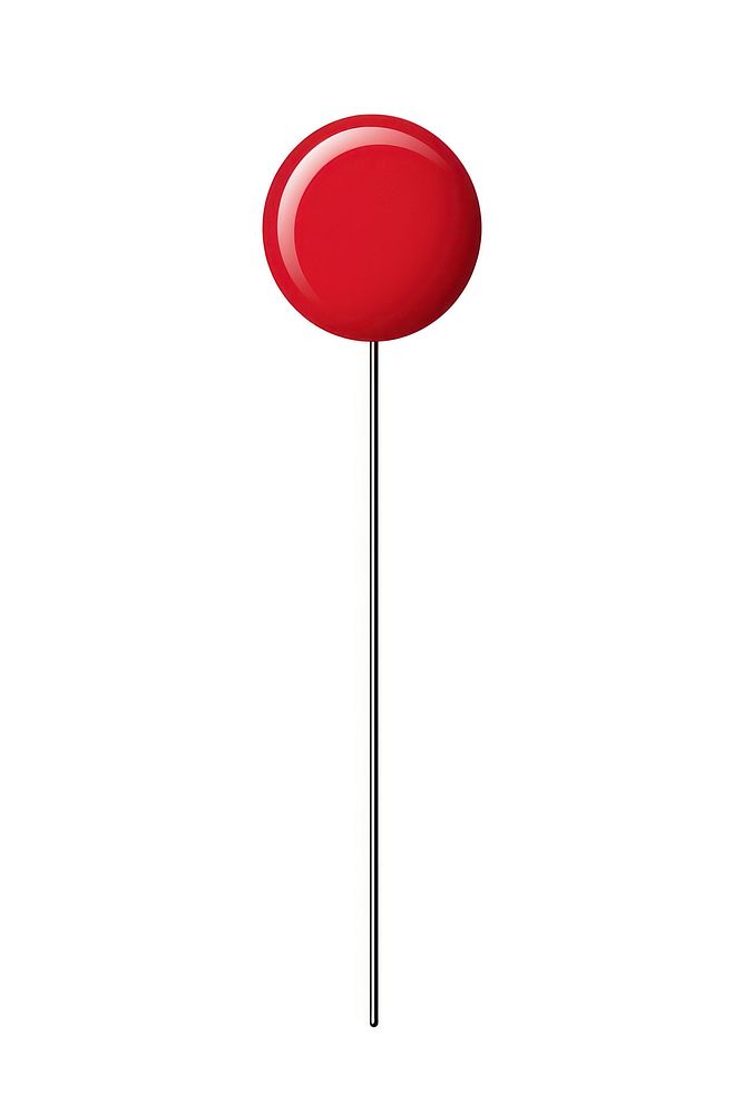A red pin icon lollipop white background transportation.