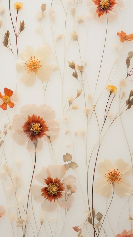Flower backgrounds wallpaper pattern.