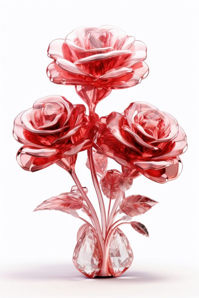 Roses flower plant vase.