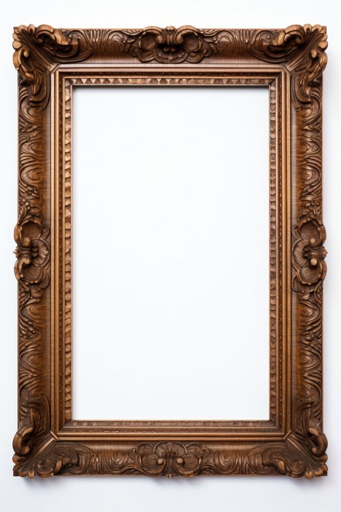 Oakwood Renaissance frame vintage backgrounds rectangle mirror.