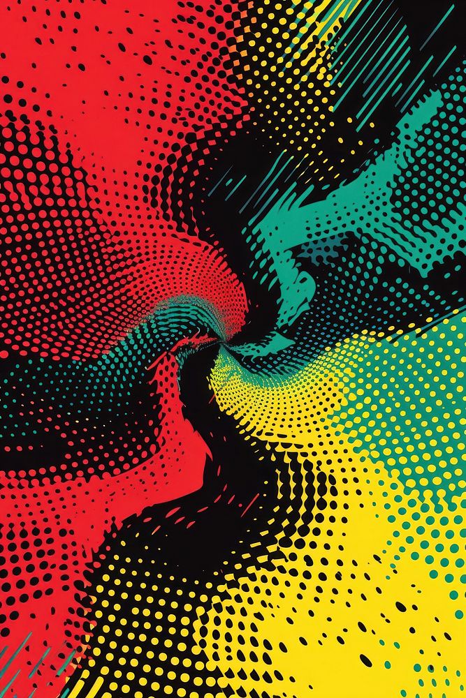 Cyclone art abstract graphics.