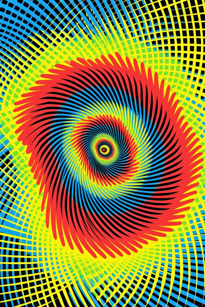 Swirl art abstract pattern.