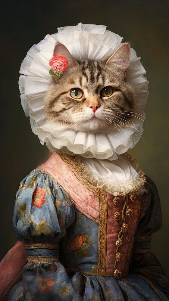 Portrait animal painting costume.