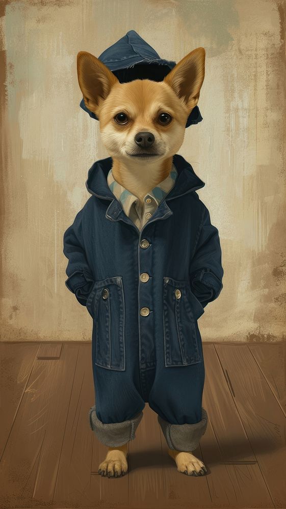 Portrait animal dog chihuahua.