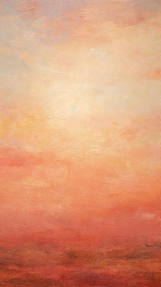 Sunset hill wallpaper painting texture backgrounds.