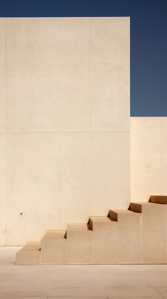 Large building wall in authum architecture staircase outdoors.