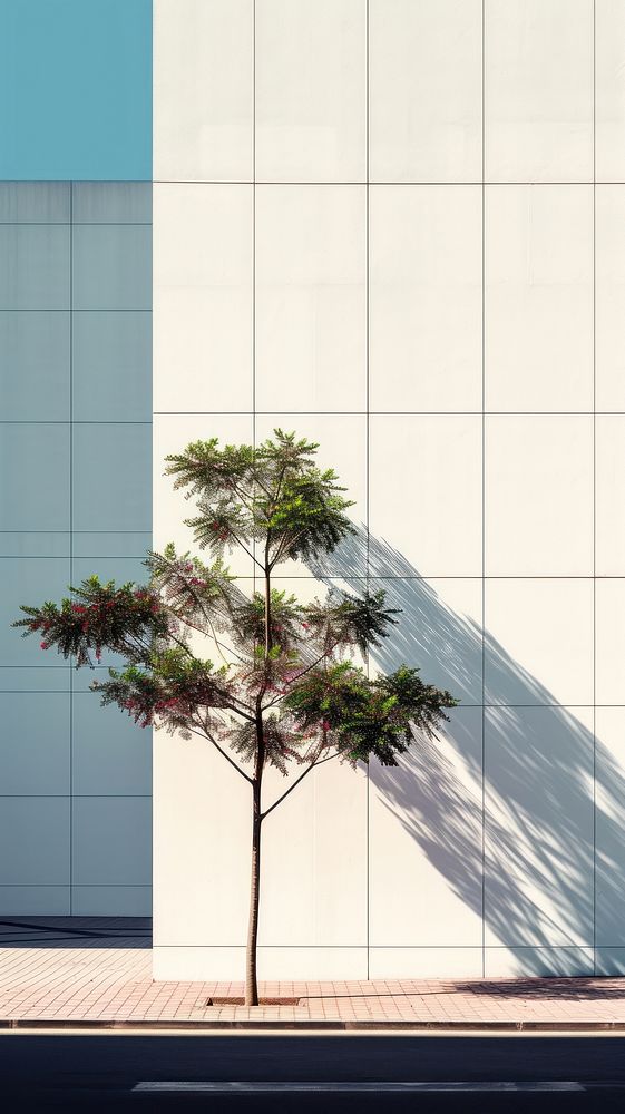 Large building wall architecture outdoors plant.