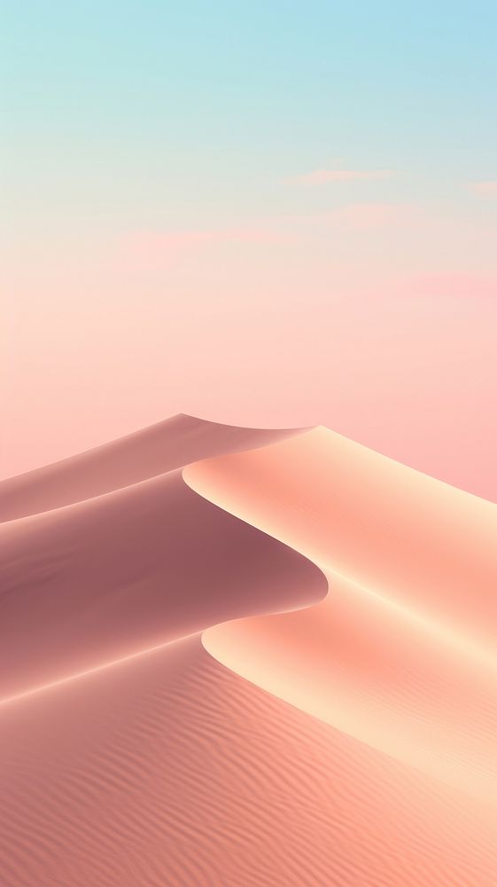 Sand dune outdoors horizon desert.
