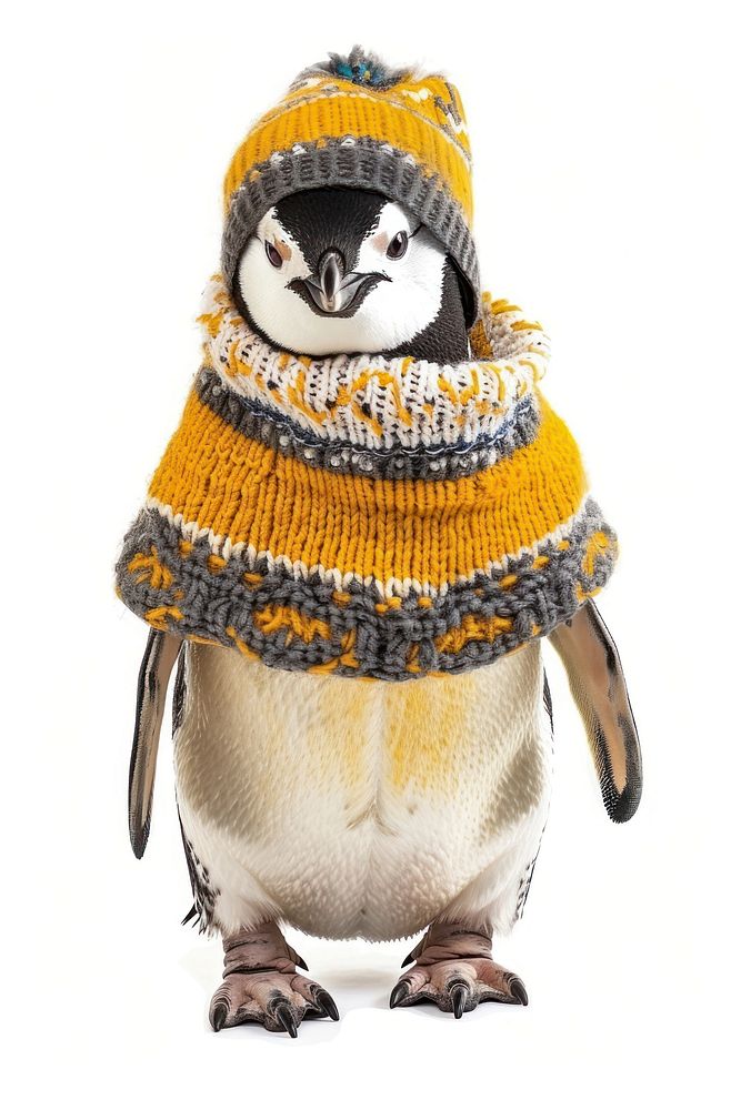 Penguin animal bird hat.