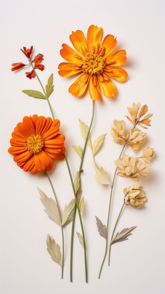 Real pressed zinnia flower petal Premium Photo rawpixel