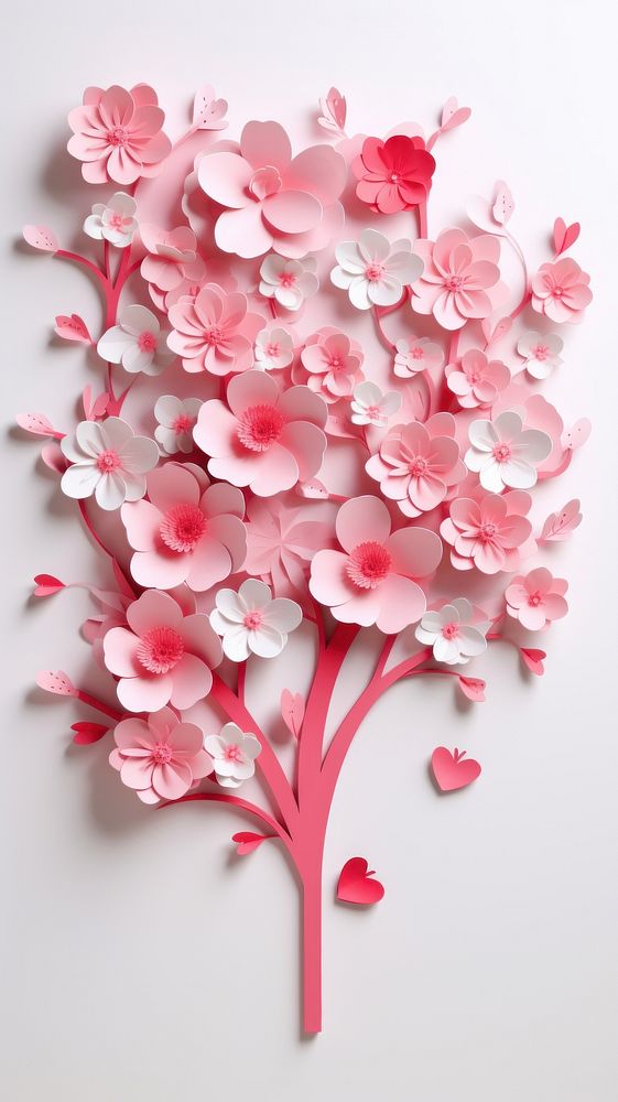 Valentines day flower petal plant.