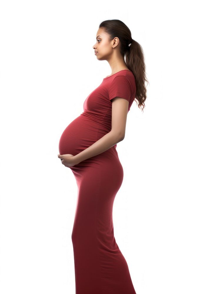 Belly pregnancy sleeve adult dress.