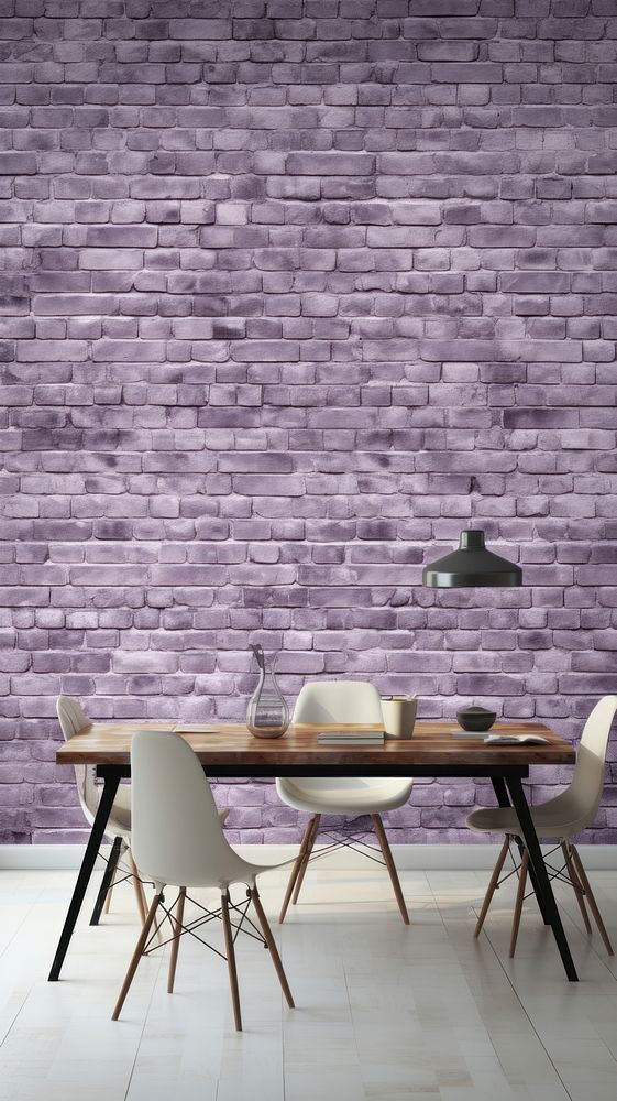 Purple brick wall texture wallpaper purple architecture furniture.