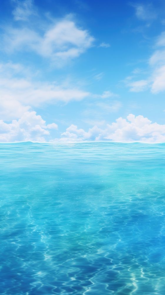 Beautiful ocean backgrounds outdoors horizon.