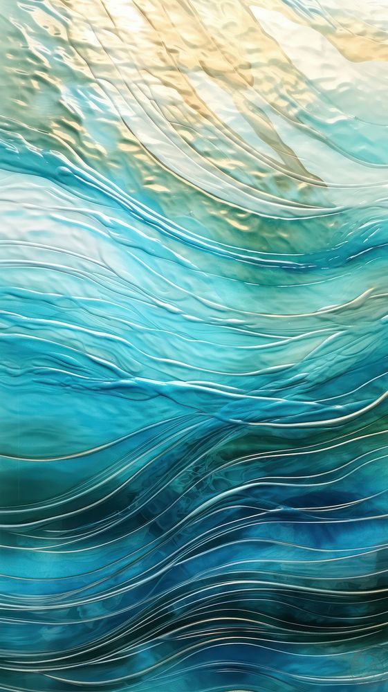 Sea wave pattern texture nature.