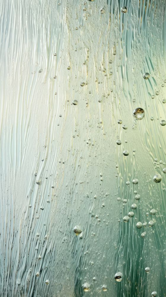 Waterfall glass fusing art textured nature condensation.