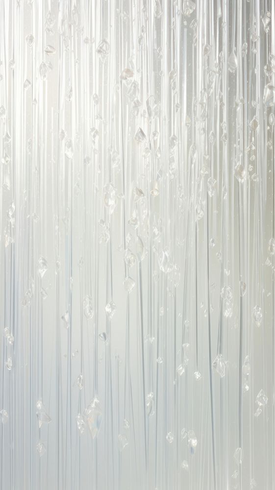 Waterfall glass fusing art textured wall transparent.