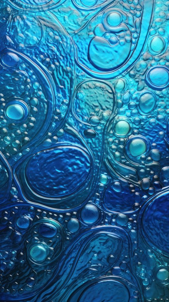 Ocean glass fusing art backgrounds textured blue.