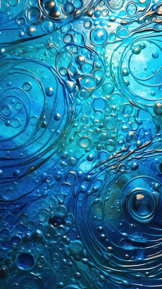 Ocean glass fusing art backgrounds textured pattern.