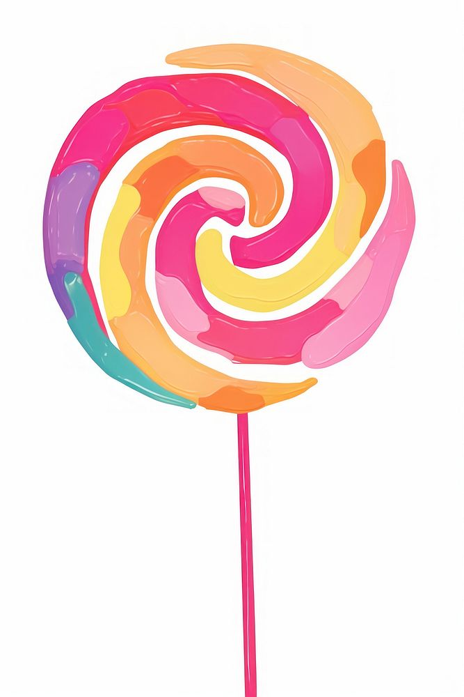 Lollipop confectionery candy food.
