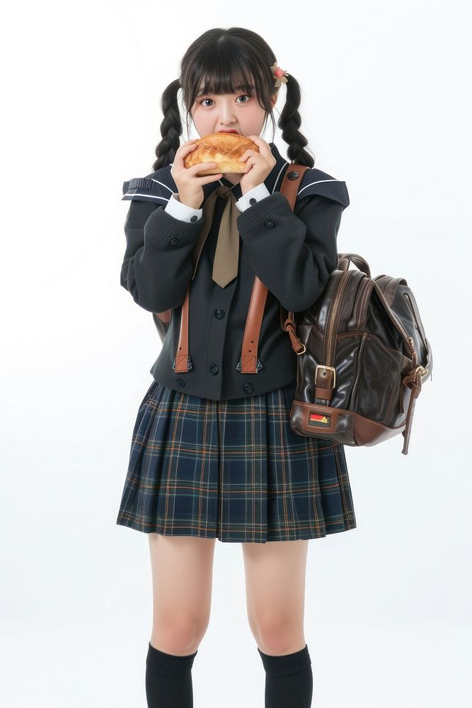 Japanese female student bag uniform costume.