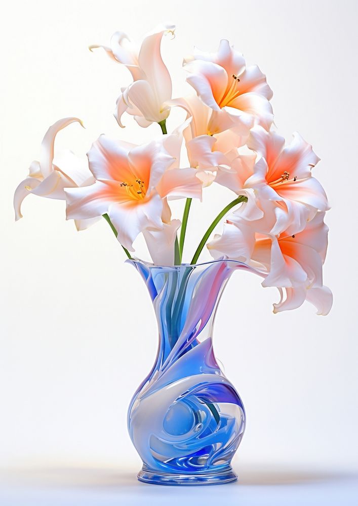 Flower vase plant inflorescence gladiolus.