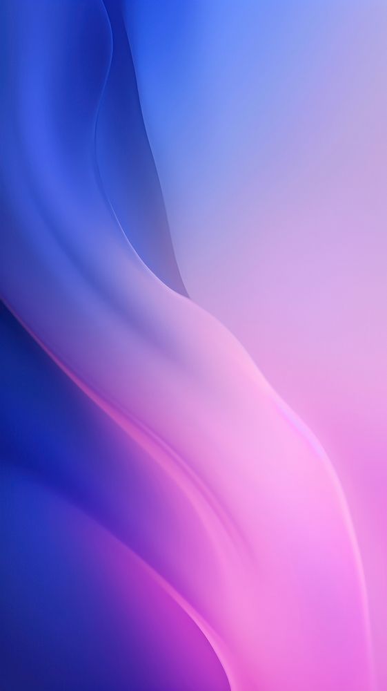 Abstract blurred gradient illustration fluid liquid purple blue pink.