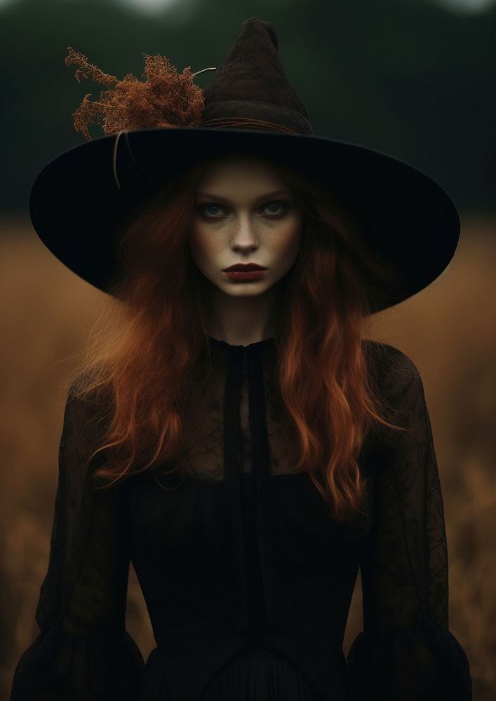 A witch portrait photography mystery adult.